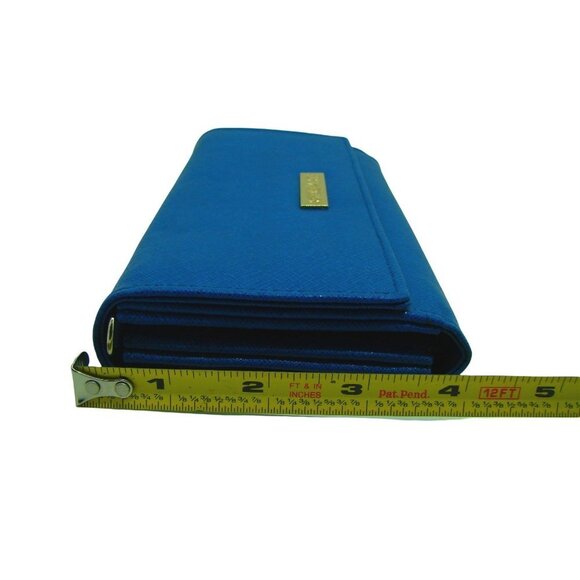 Articulate Inter-changeable Clutch Purse 2 Straps Included RFID Royal Blue NIB - Picture 6 of 12